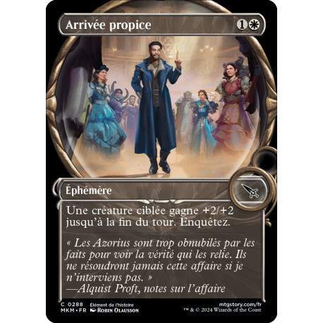 (Foil) Blanche - (SC) Arrivée propice (C) [MKM]