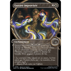 (Foil) Blanche - (SC) Entrave improvisée (C) [MKM]