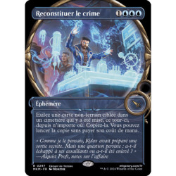 (Foil) Bleue - (SC) Reconstituer le crime (R) [MKM]
