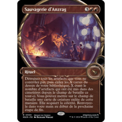 (Foil) Rouge - (SC) Sauvagerie d'Anzrag (R) [MKM]