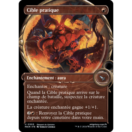 (Foil) Rouge - (SC) Cible pratique (U) [MKM]