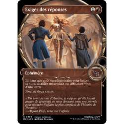 (Foil) Rouge - (SC) Exiger des réponses (C) [MKM]