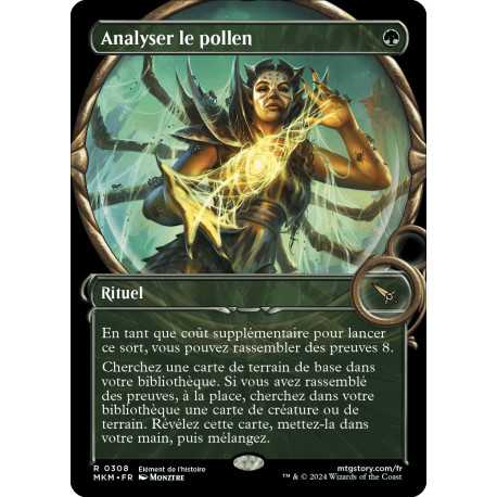 (Foil) Verte - (SC) Analyser le pollen (R) [MKM]