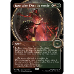 (Foil) Multicolore - (SC) Rage selon l'Âme du monde (R) [MKM]