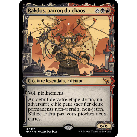 (Foil) Multicolore - (SC) Rakdos, patron du chaos (M) [MKM]