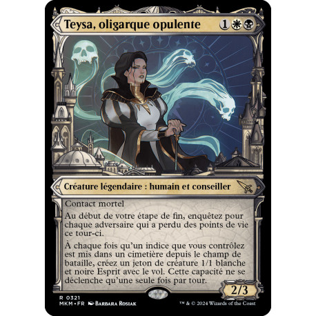 (Foil) Multicolore - (SC) Teysa, oligarque opulente (R) [MKM]