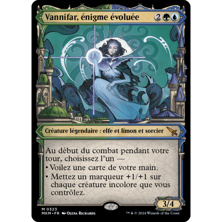 (Foil) Multicolore - (SC) Vannifar, énigme évoluée (M) [MKM]