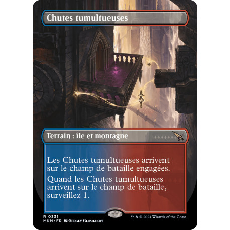 (Foil) Terrain - (BL) Chutes tumultueuses (R) [MKM]