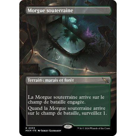(Foil) Terrain - (BL) Morgue souterraine (R) [MKM]
