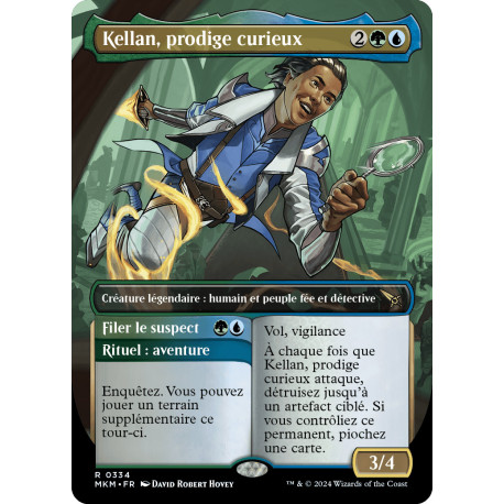 (Foil) Multicolore - (BL) Kellan, prodige curieux (R) [MKM]