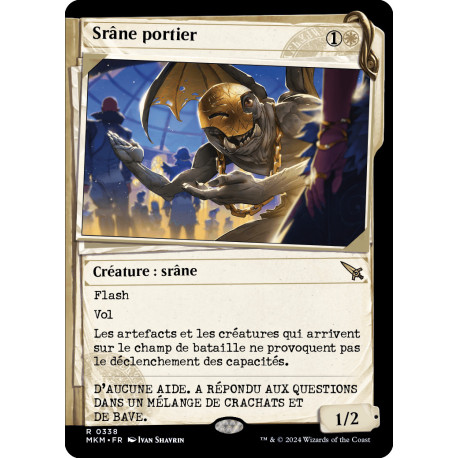 (Foil) Blanche - (SCD) Srâne portier (R) [MKM]