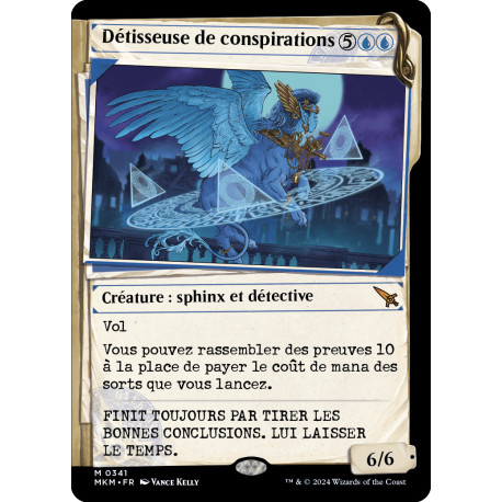 (Foil) Bleue - (SCD) Détisseuse de conspirations (M) [MKM]