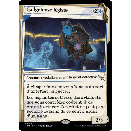 (Foil) Bleue - (SCD) Gadgeteuse légiste (R) [MKM]