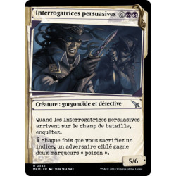 (Foil) Noire - (SCD) Interrogatrices persuasives (U) [MKM]