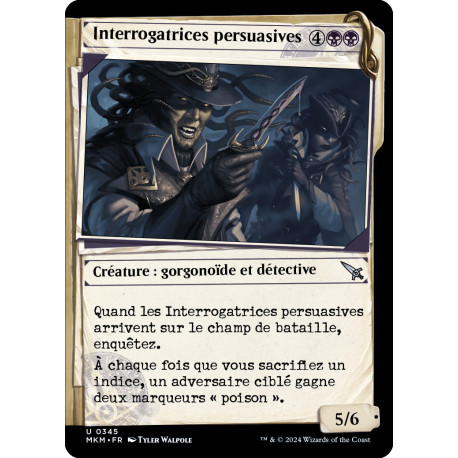 (Foil) Noire - (SCD) Interrogatrices persuasives (U) [MKM]