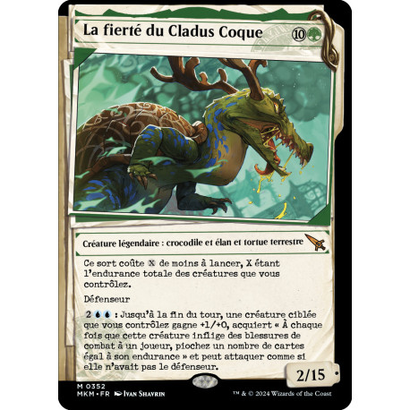 (Foil) Verte - (SCD) La fierté du Cladus Coque (M) [MKM]