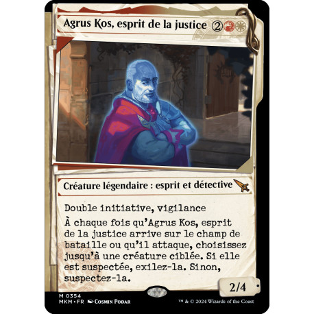 (Foil) Multicolore - (SCD) Agrus Kos, esprit de la justice (M) [MKM]