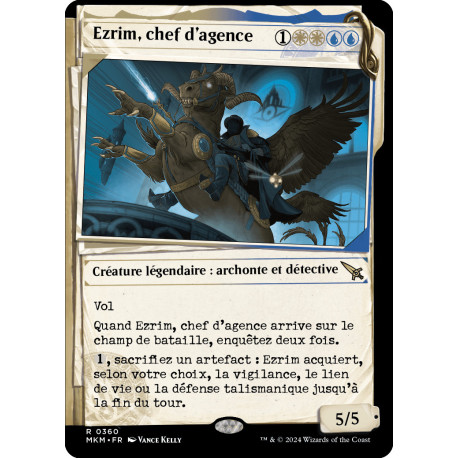 (Foil) Multicolore - (SCD) Ezrim, chef d'agence (R) [MKM]
