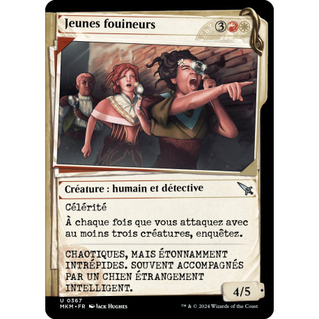 (Foil) Multicolore - (SCD) Jeunes fouineurs (U) [MKM]