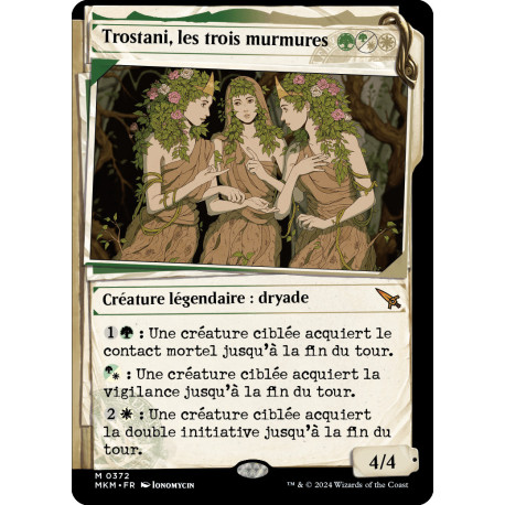 (Foil) Multicolore - (SCD) Trostani, les trois murmures (M) [MKM]
