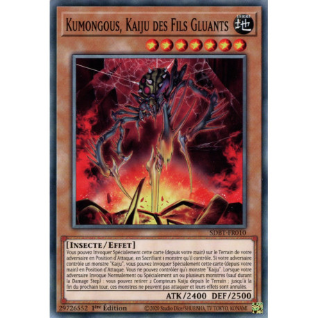 Kumongous, Kaiju des Fils Gluants (C) [SDBT]