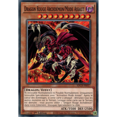 Dragon Rouge Archdémon/Mode Assaut (C) [SDCK]