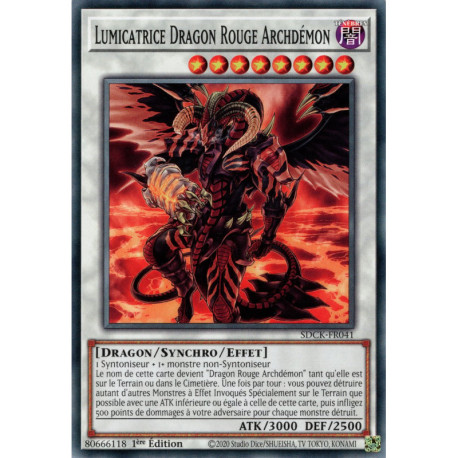 Lumicatrice Dragon Rouge Archdémon (C) [SDCK]