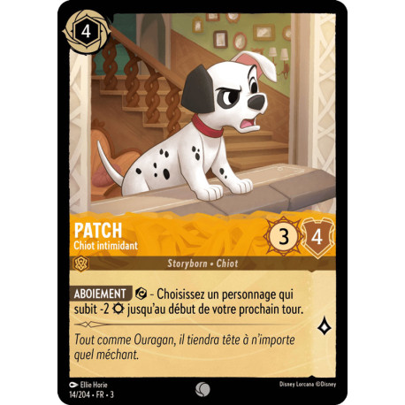 Patch : Chiot intimident [Les Terres d'Encres]