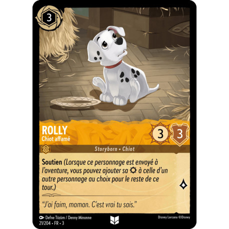 Rolly : Chiot affamé [Les Terres d'Encres]