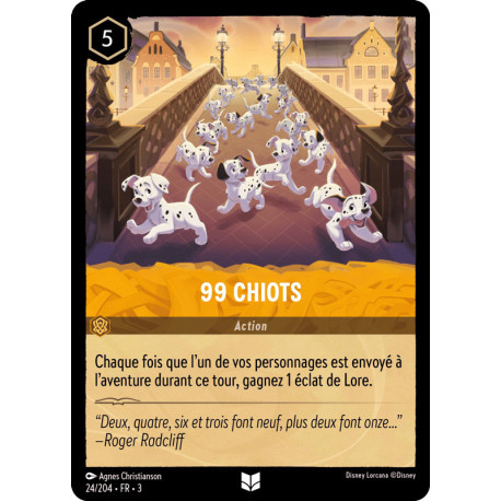 99 Chiots [Les Terres d'Encres]