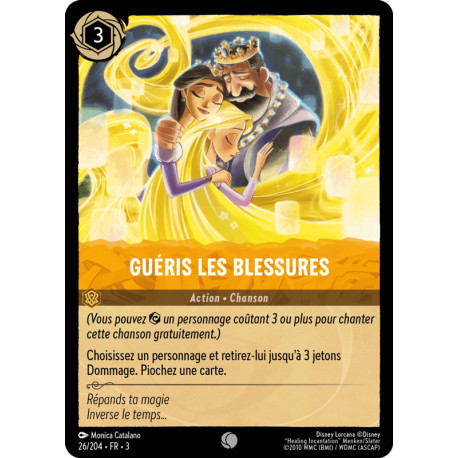 Guéris les Blessures [Les Terres d'Encres]