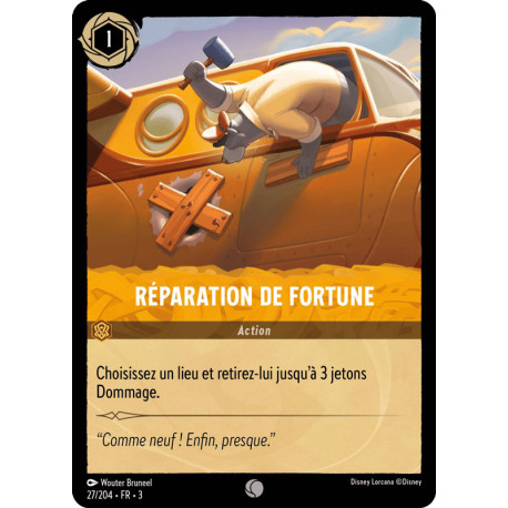 Réparation de Fortune [Les Terres d'Encres]