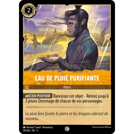 Eau de pluie purifiante [Les Terres d'Encres]