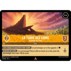La Terre des Lions : Le rocher des lions [Les Terres d'Encres]