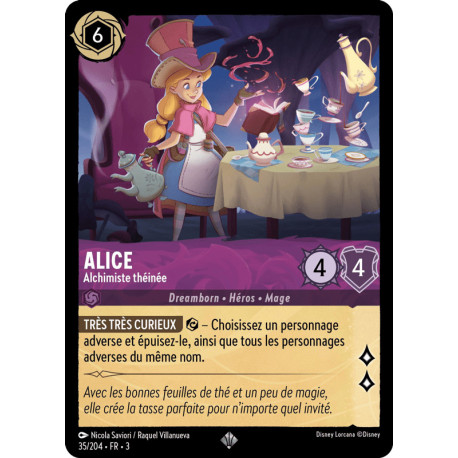 Alice : Alchimiste théinée [Les Terres d'Encres]