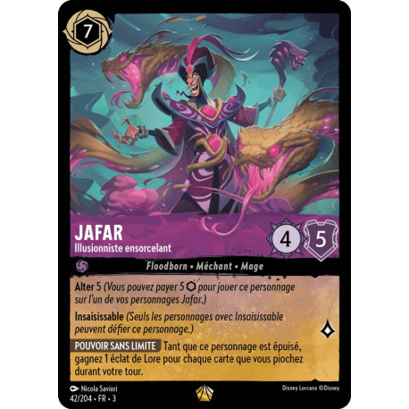Jafar : Illusionniste ensorcelant [Les Terres d'Encres]
