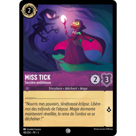 Miss Tick : Sorcière ambitieuse [Les Terres d'Encres]