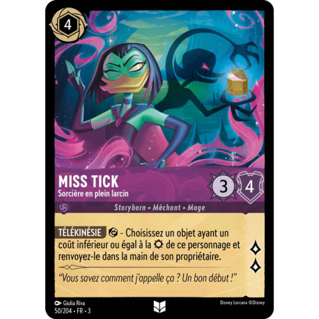 Miss Tick : Sorcière en plein larcin [Les Terres d'Encres]