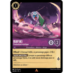 Rafiki : Combattant Mystique [Les Terres d'Encres]