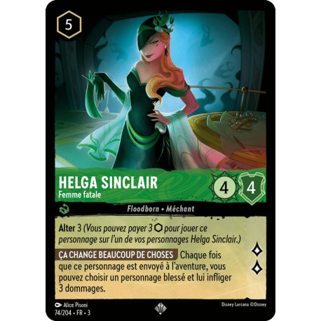 Helga Sinclair : Femme fatale [Les Terres d'Encres]