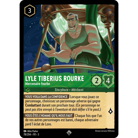 Lyle Tiberius Rourke : Mercenaire fourbe [Les Terres d'Encres]