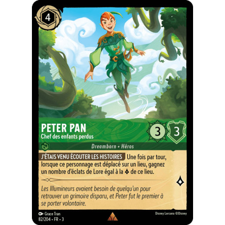 Peter Pan : Chef des enfants perdus [Les Terres d'Encres]