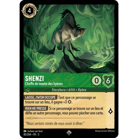 Shenzi : Cheffe de meute des hyènes [Les Terres d'Encres]