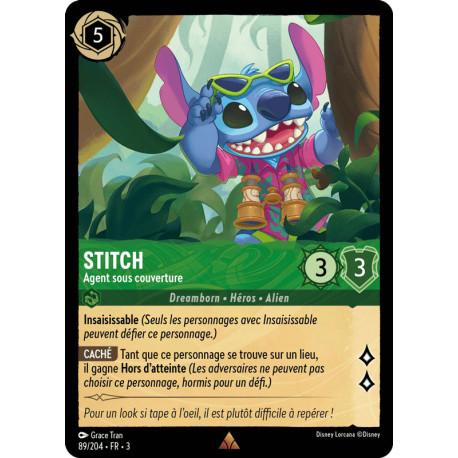 Stitch : Agent sous couverture [Les Terres d'Encres]