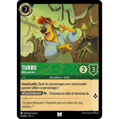 Turbo : Mécanicien [Les Terres d'Encres]