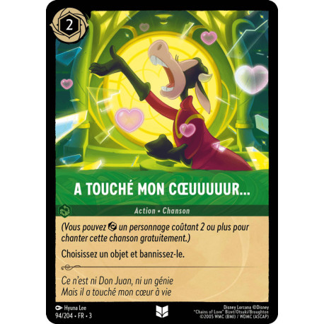 A Touché mon Coeuuuur… [Les Terres d'Encres]