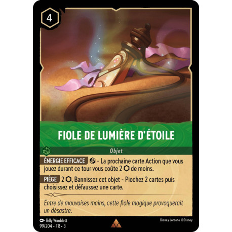 Fiole de lumière d’étoile [Les Terres d'Encres]