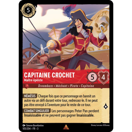 Capitaine Crochet : Maître épéiste [Les Terres d'Encres]