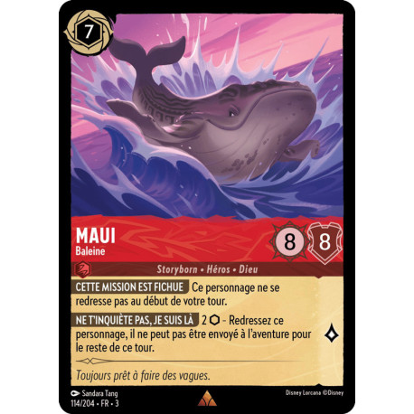Maui : Baleine [Les Terres d'Encres]