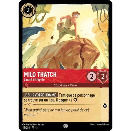 Milo Thatch : Savant intrépide [Les Terres d'Encres]